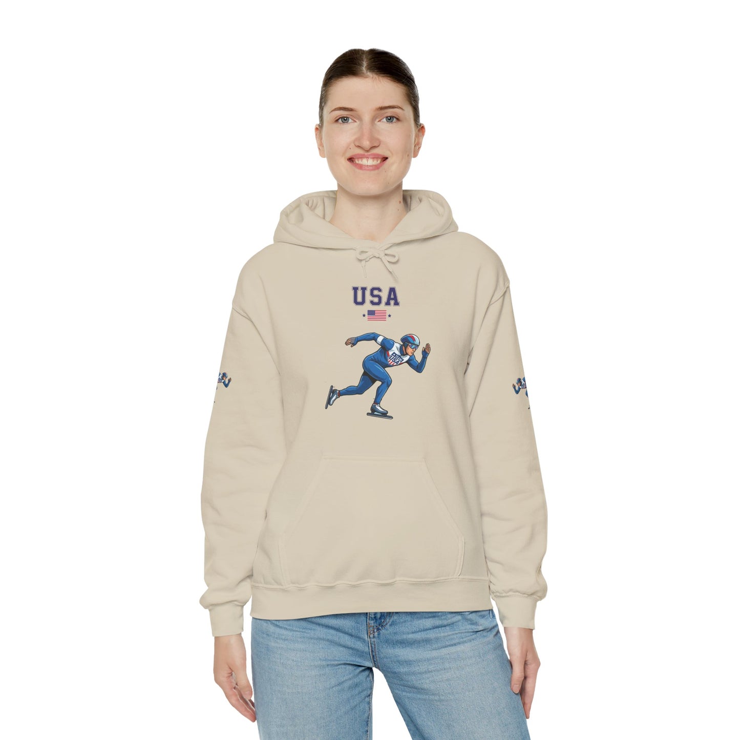 Princess Grace  TEAM USA  Unisex Heavy Blend Hooded Sweatshirt