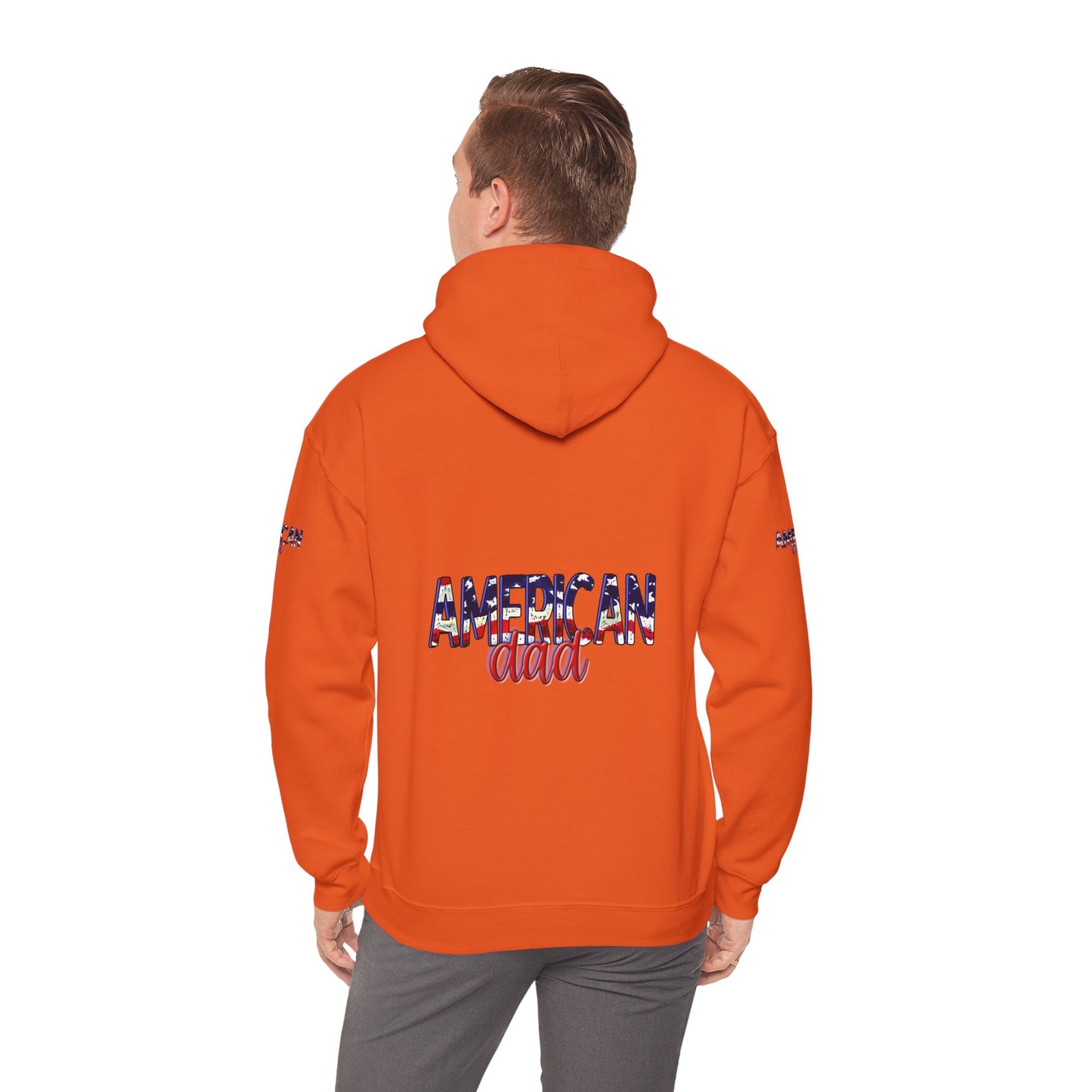 Princess Grace  Patriotic American Dad Hooded Sweatshirt