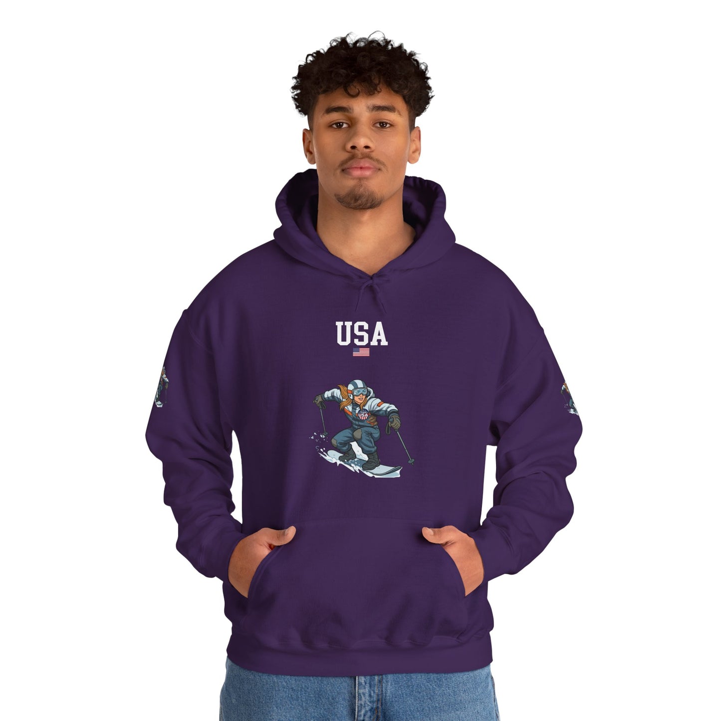 Princess Grace  TEAM USA  Unisex Heavy Blend  Hooded Sweatshirt