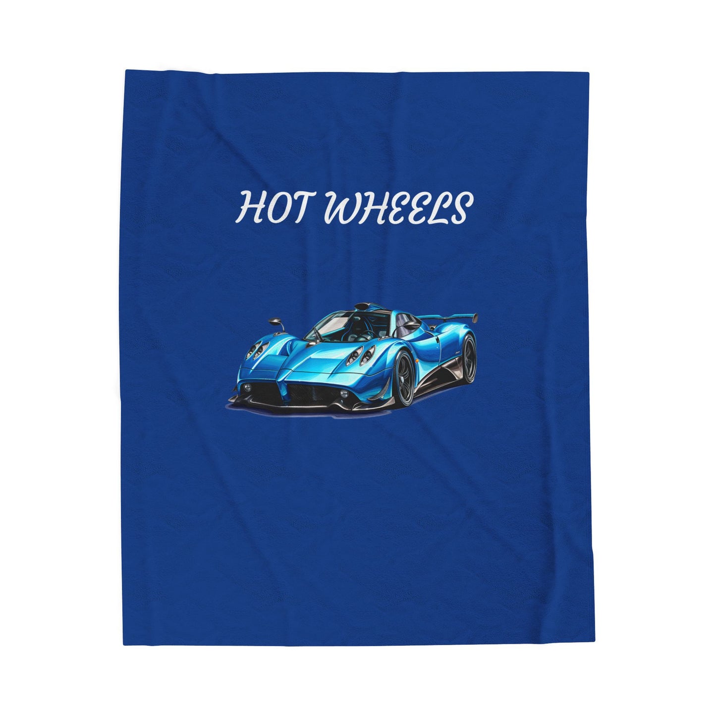 Princess Grace  Hot Wheels Velveteen Plush Blanket  Cozy Car Themed Throw for Kids & Car Enthusiasts