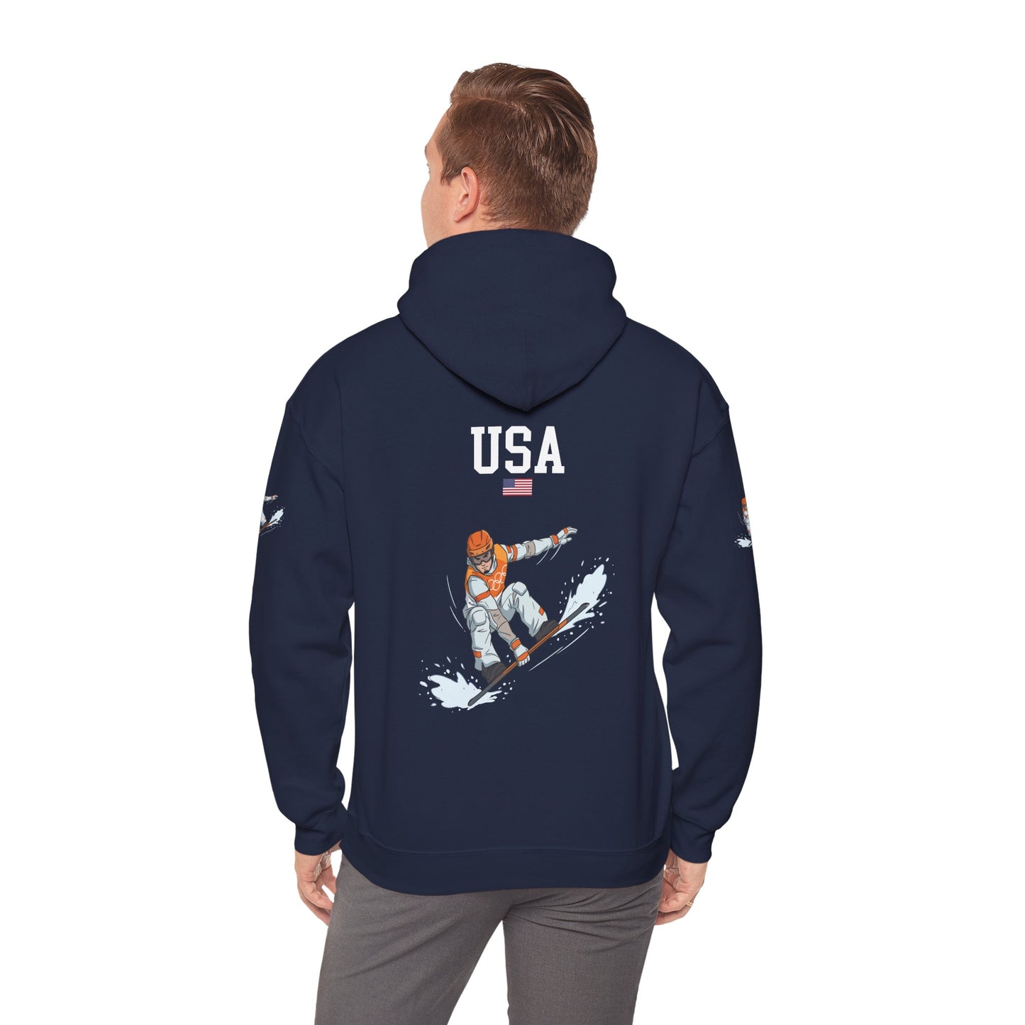 Princess Grace  TEAM USA  Unisex Heavy Blend Hooded Sweatshirt