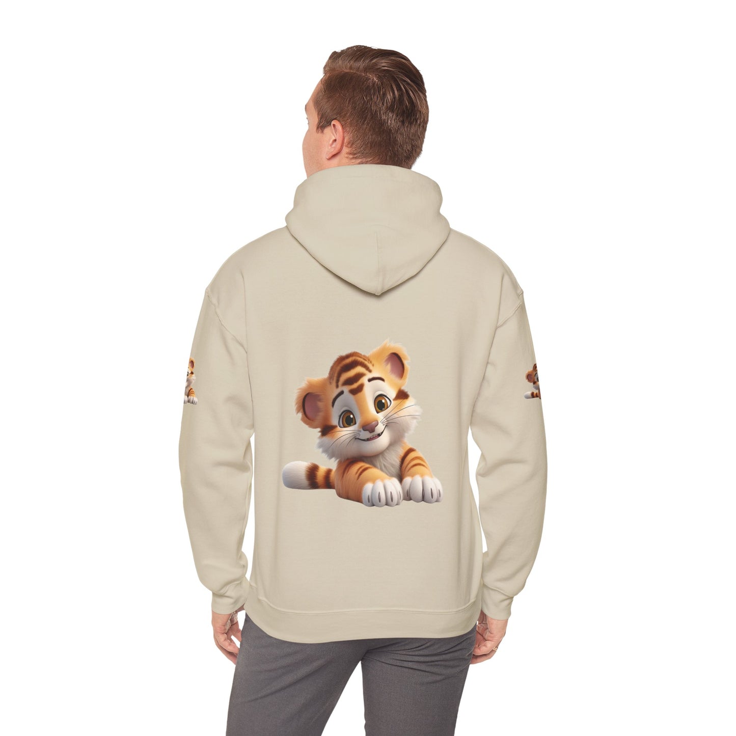 Princess Grace Survive Cute Tiger Survival Hooded Sweatshirt for Animal Lovers