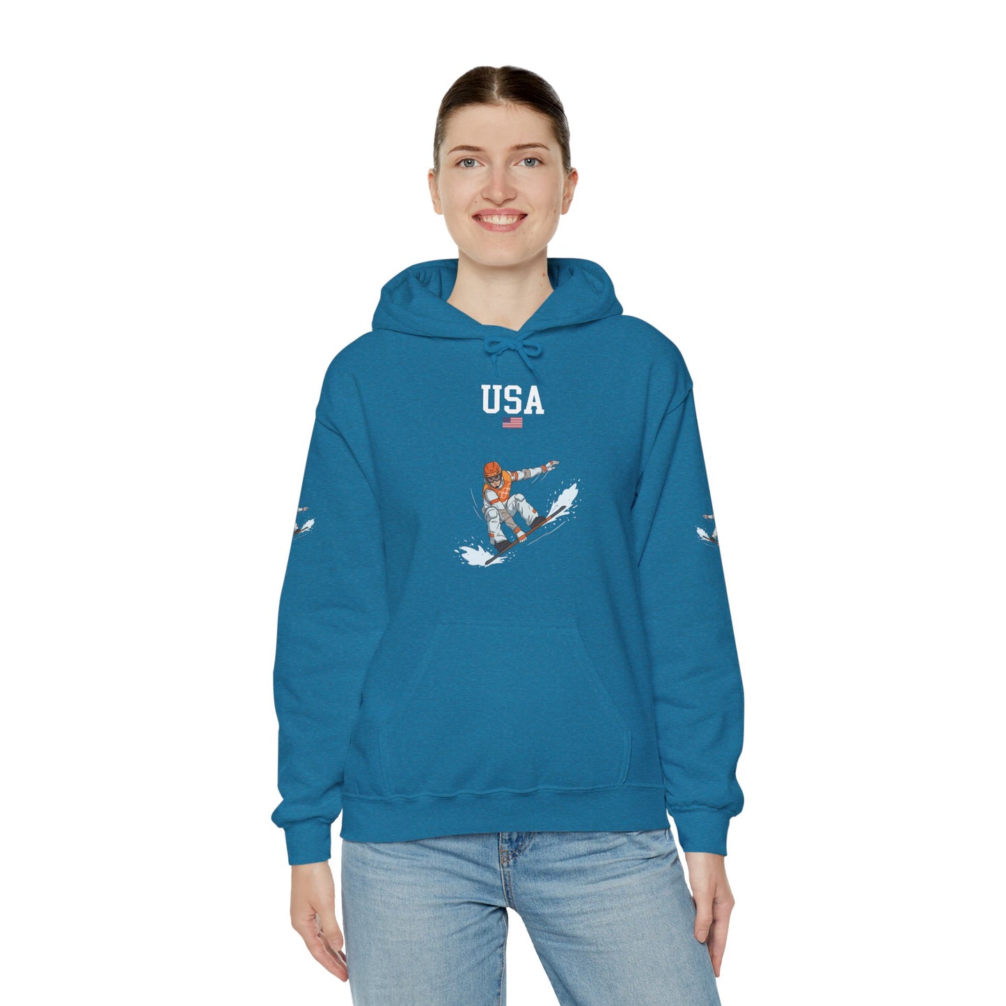 Princess Grace  TEAM USA  Unisex Heavy Blend  Hooded Sweatshirt
