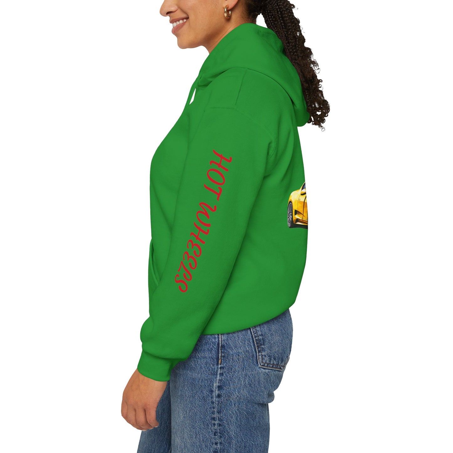 Princess Grace  Retro Hot Wheels Hoodie for Car Enthusiasts