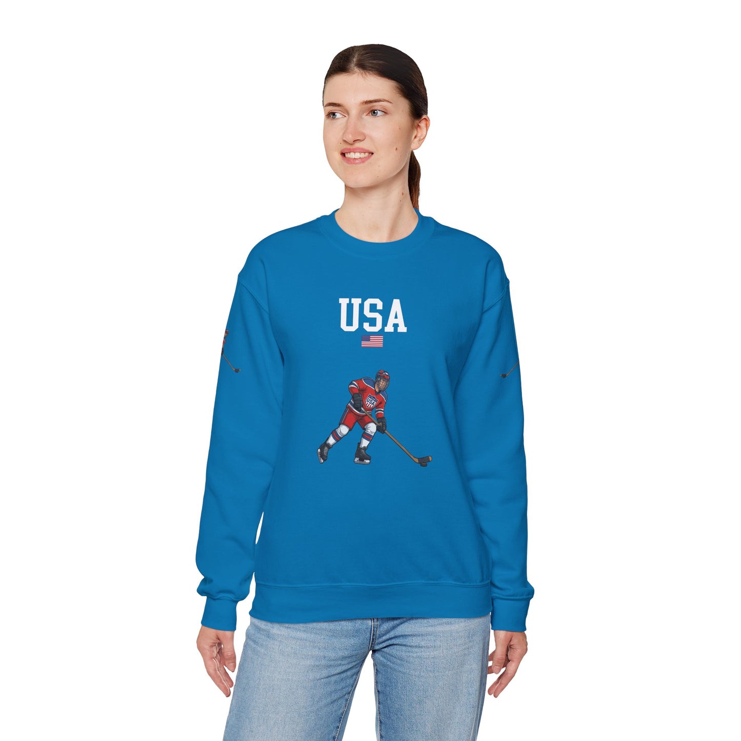Princess Grace  TEAM USA  Unisex Heavy Blend  Crewneck Sweatshirt