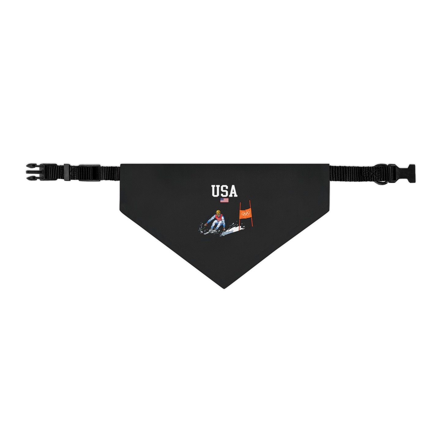 Princess Grace  TEAM USA  Pet Bandana Collar
