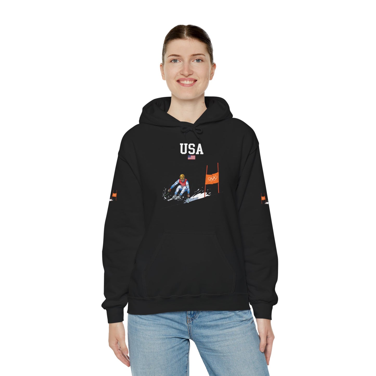 Princess Grace  TEAM USA  Unisex Heavy Blend  Hooded Sweatshirt