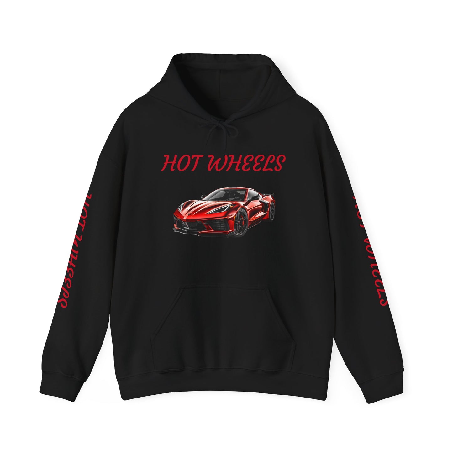 Princess Grace  Hot Wheels Unisex Hooded Sweatshirt Stylish Car Graphic Sweatshirt for Car Enthusiasts