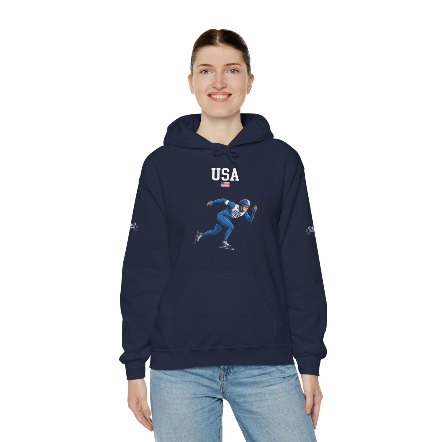 Princess Grace  TEAM USA  Unisex Heavy Blend Hooded Sweatshirt
