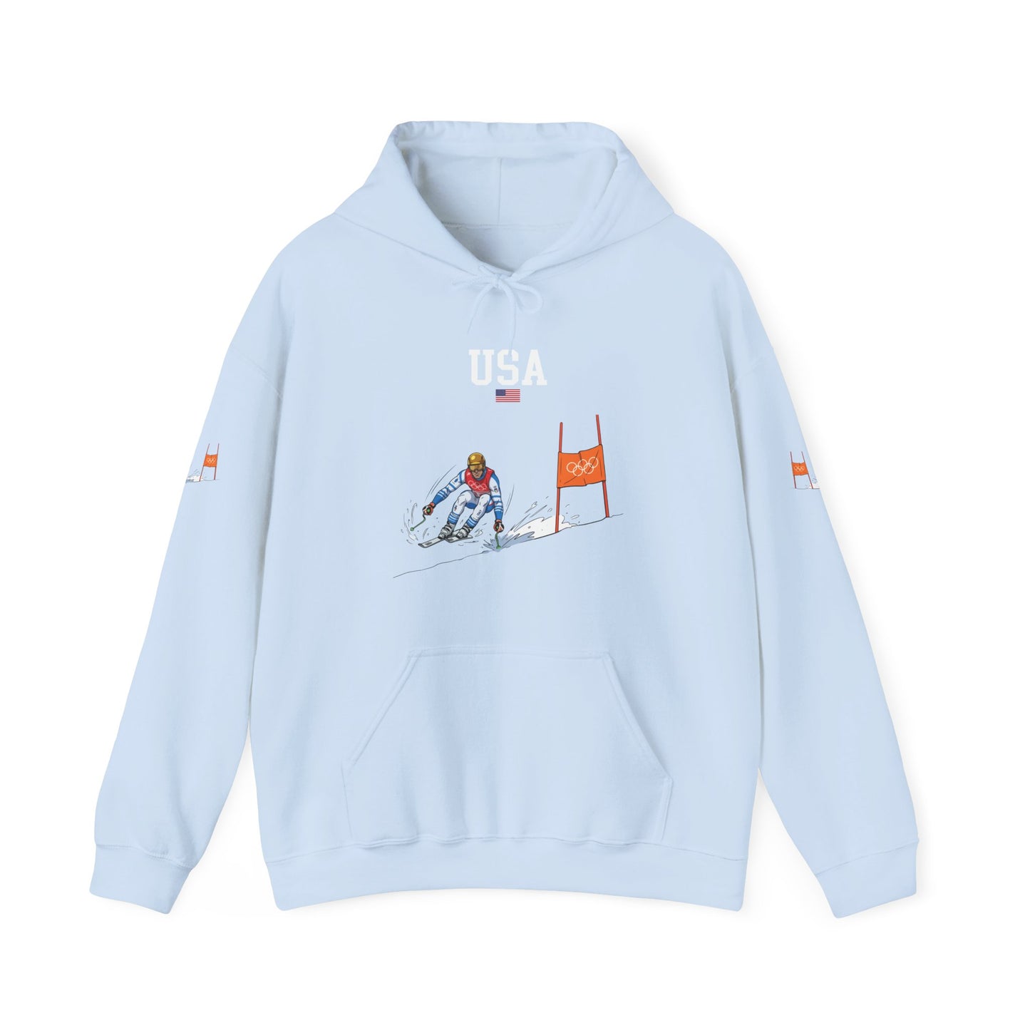 Princess Grace  TEAM USA  Unisex Heavy Blend  Hooded Sweatshirt
