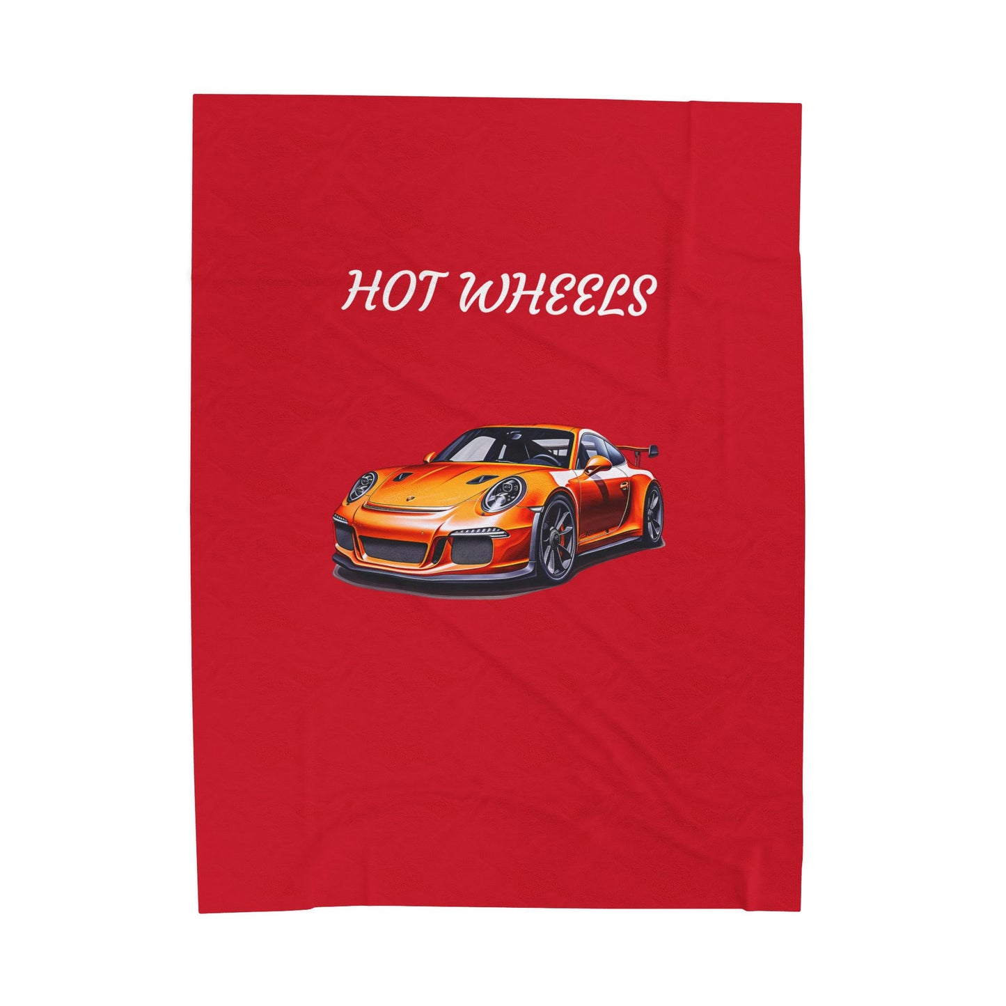 Princess Grace  Hot Wheels Velveteen Plush Blanket  Cozy Car Themed Throw for Kids and Car Enthusiasts