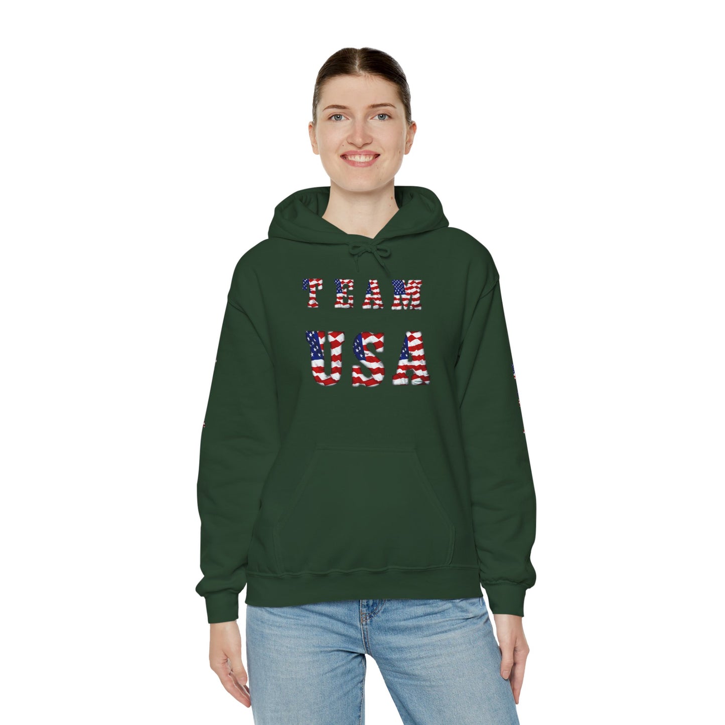 Princess Grace  TEAM USA  Unisex Heavy Blend Hooded Sweatshirt