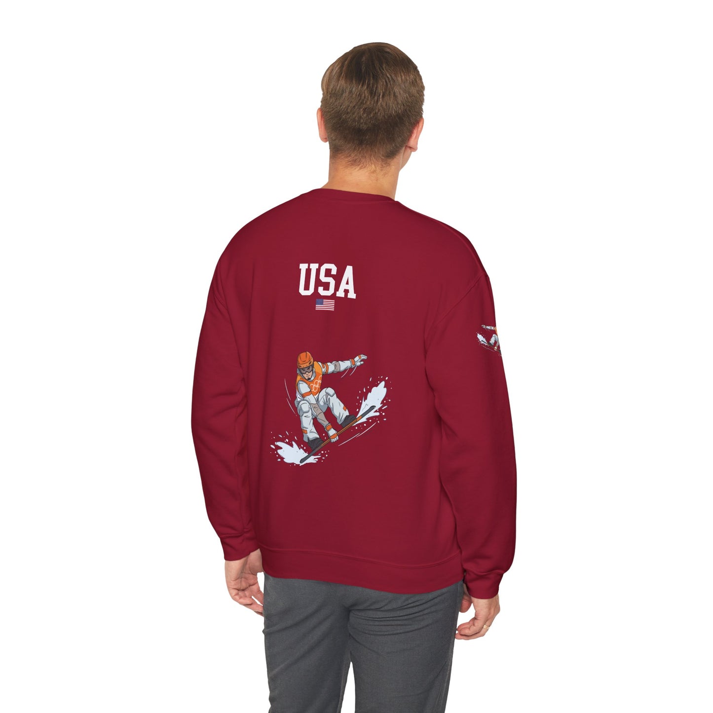 Princess Grace  TEAM USA  Unisex Heavy Blend  Crewneck Sweatshirt