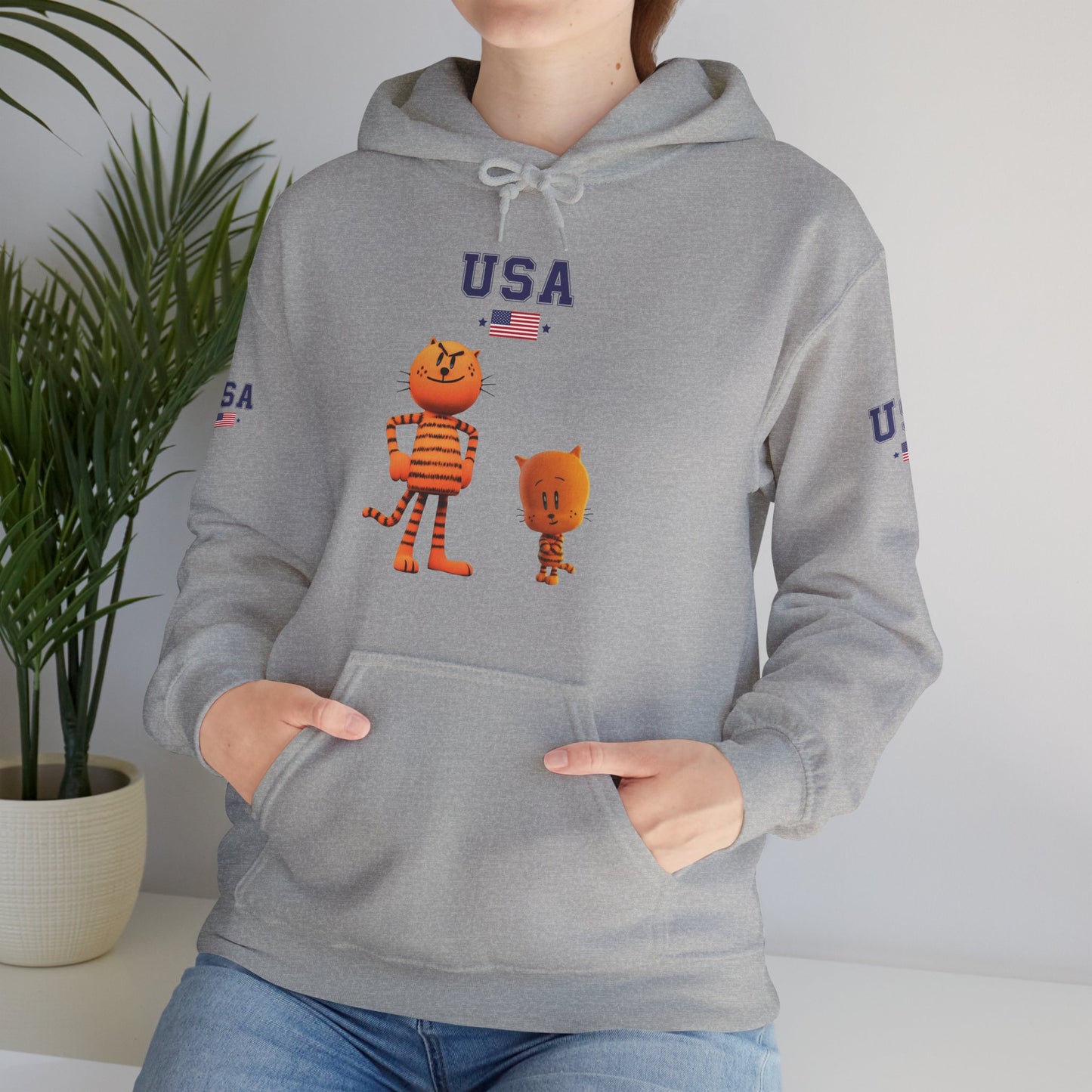 Princess Grace  TEAM USA  Unisex Heavy Blend  Hooded Sweatshirt
