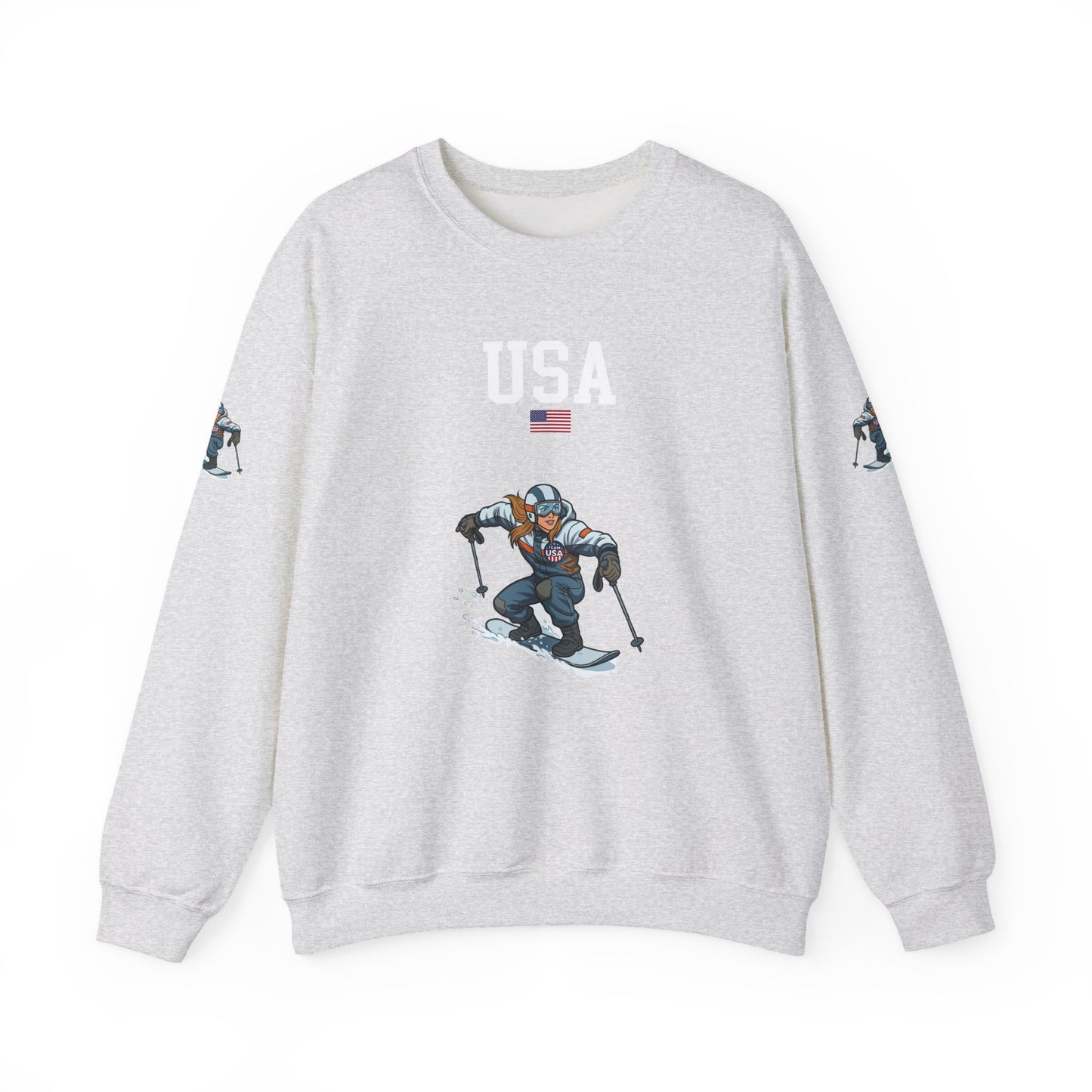 Princess Grace  TEAM USA  Unisex Heavy Blend  Crewneck Sweatshirt