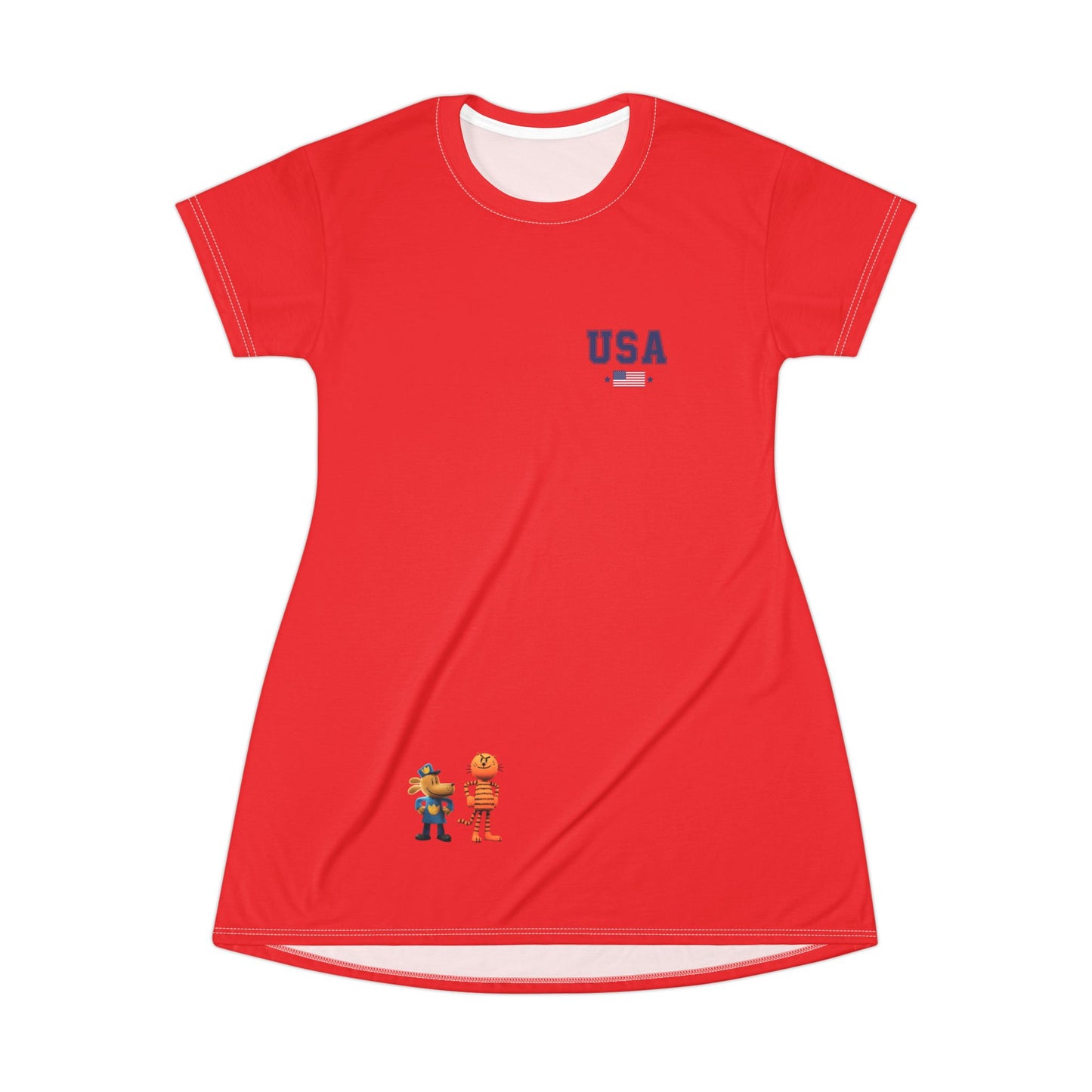 Princess Grace  TEAM USA  T-Shirt Dress