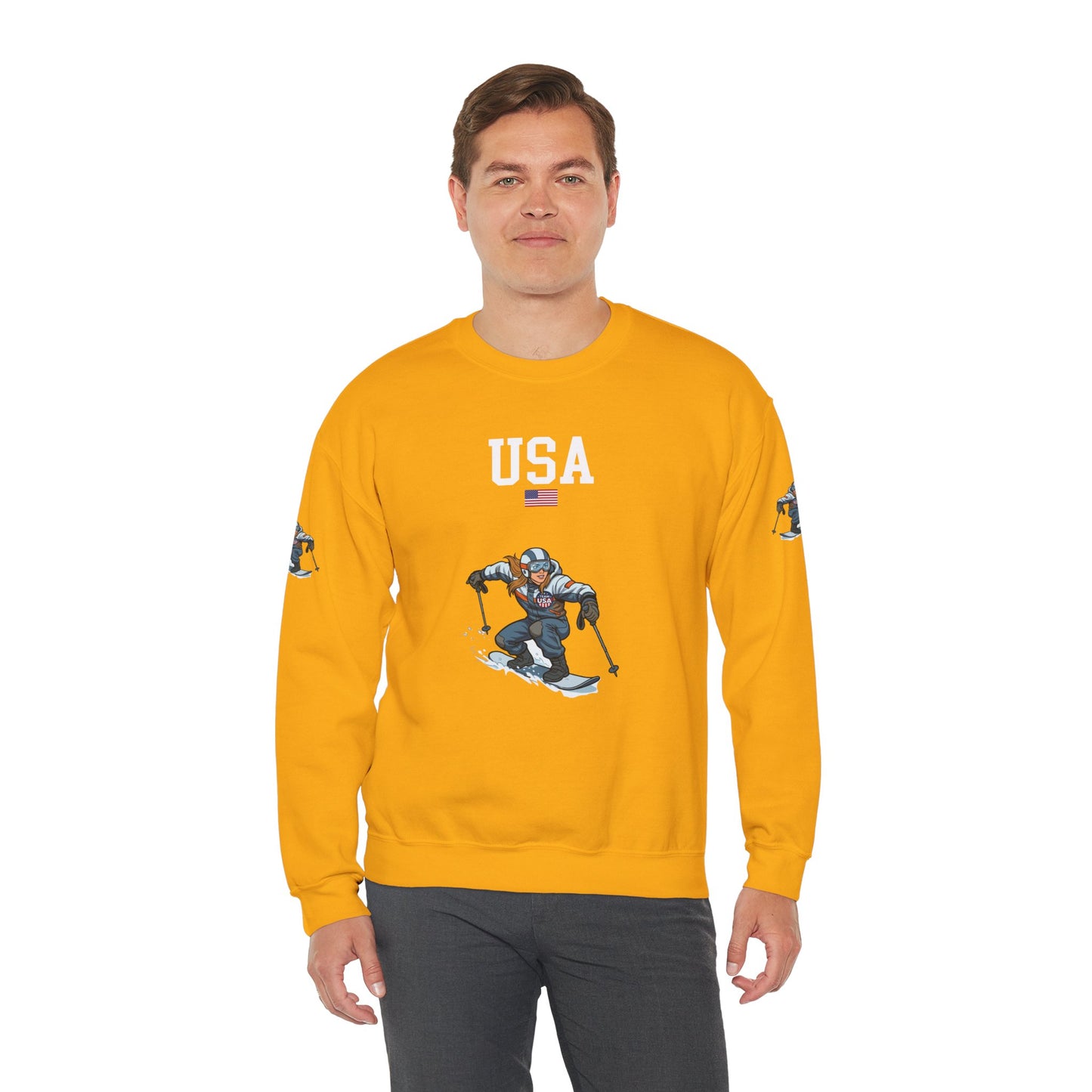 Princess Grace  TEAM USA  Unisex Heavy Blend Crewneck Sweatshirt