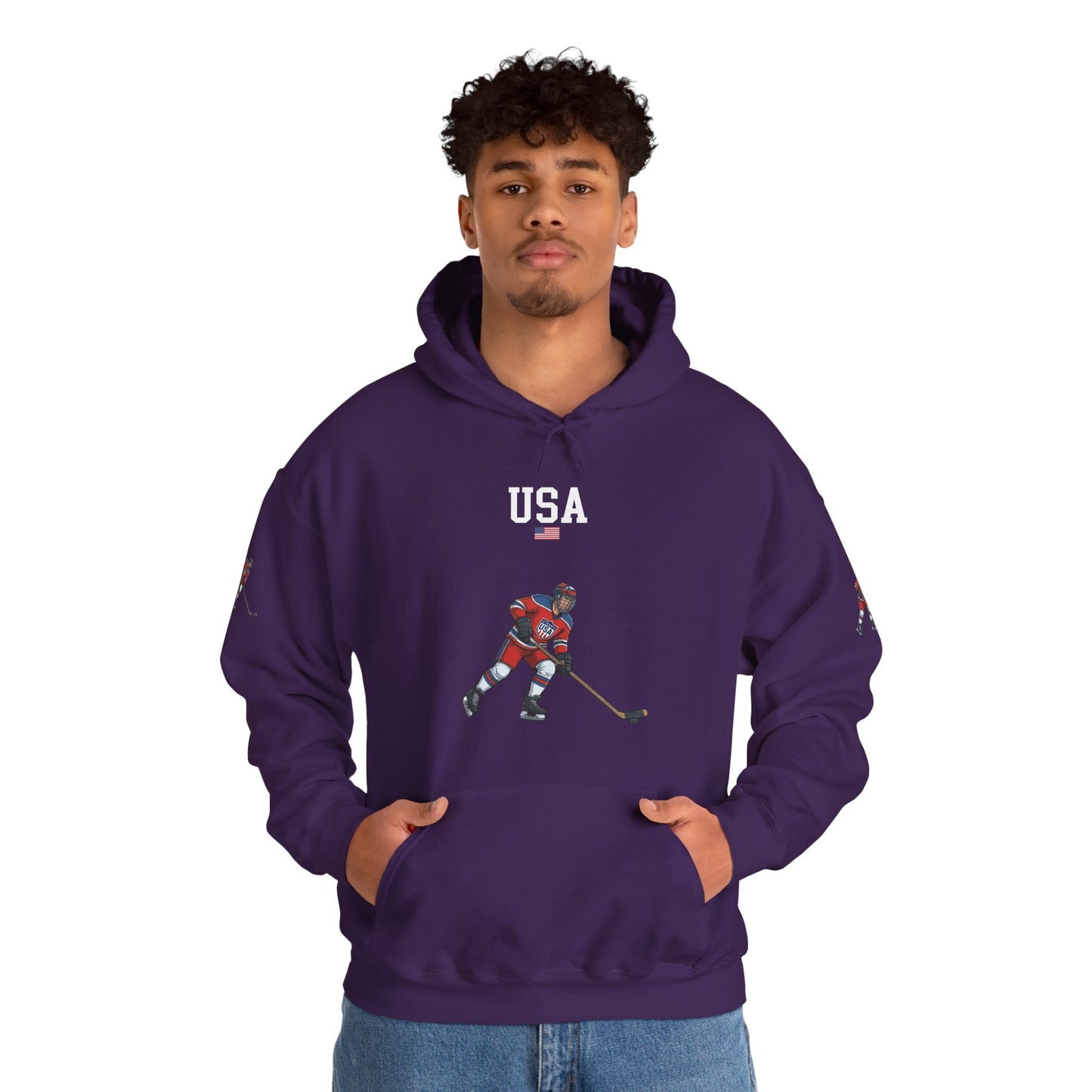 Princess Grace  TEAM USA  Unisex Heavy Blend Hooded Sweatshirt