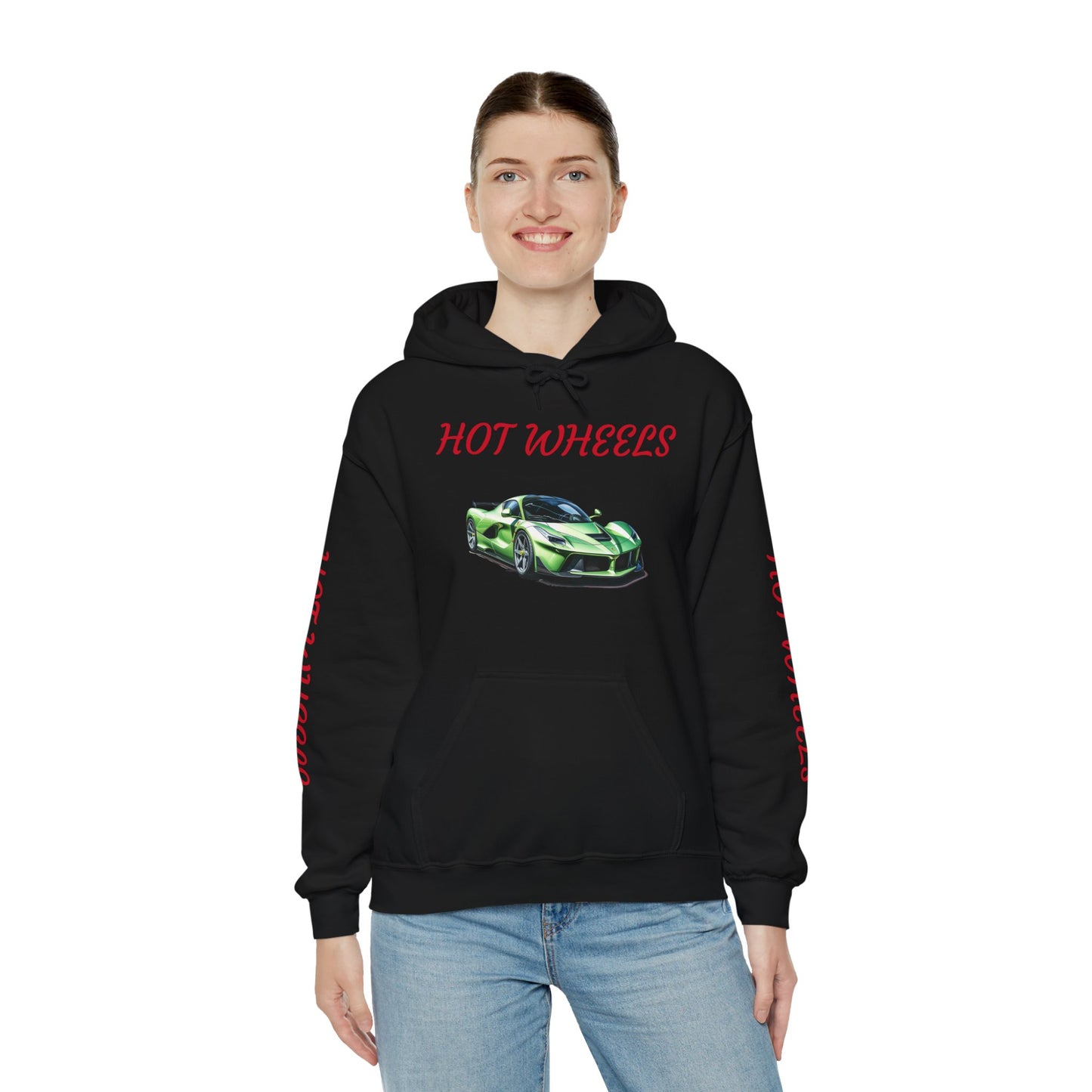 Princess Grace Hot Wheels Unisex Heavy Blend Hooded Sweatshirt Perfect for Car Enthusiasts