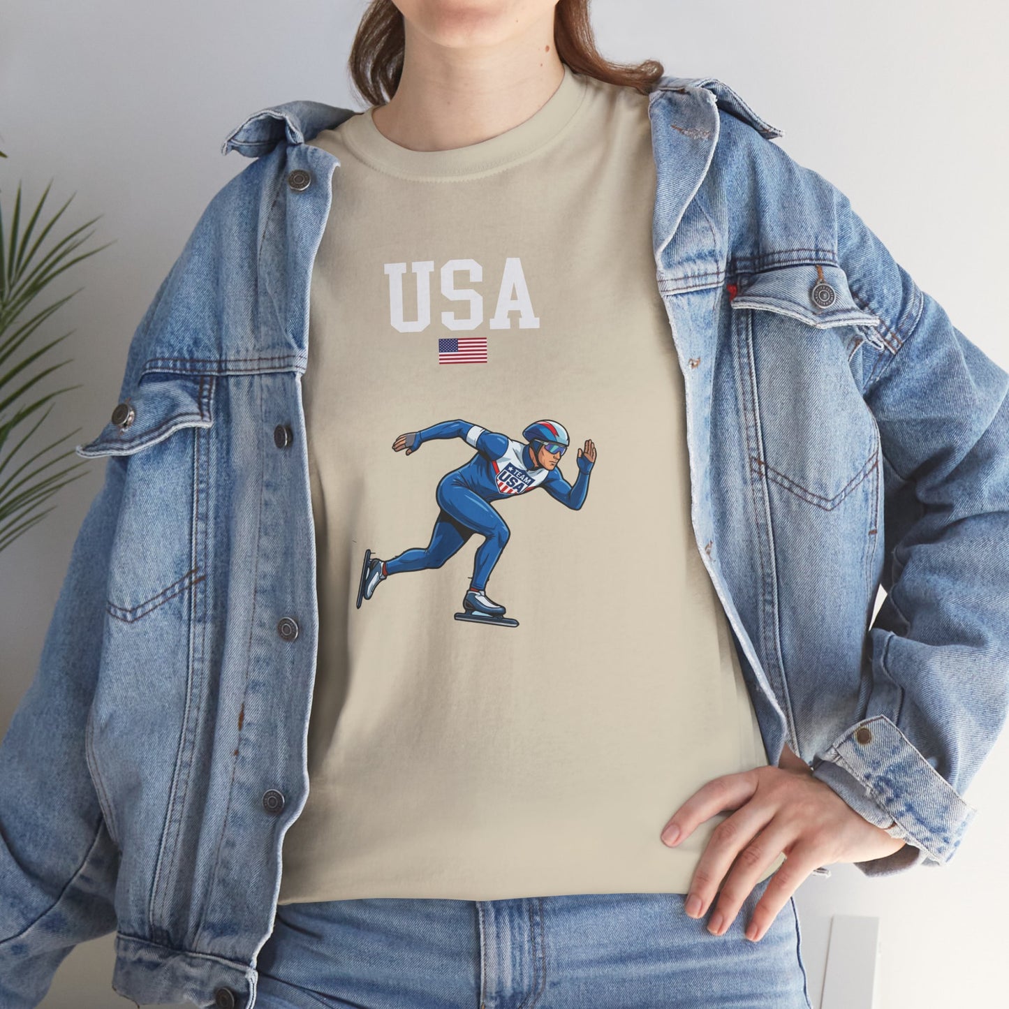 Princess Grace  TEAM USA  Unisex Heavy Cotton Tee