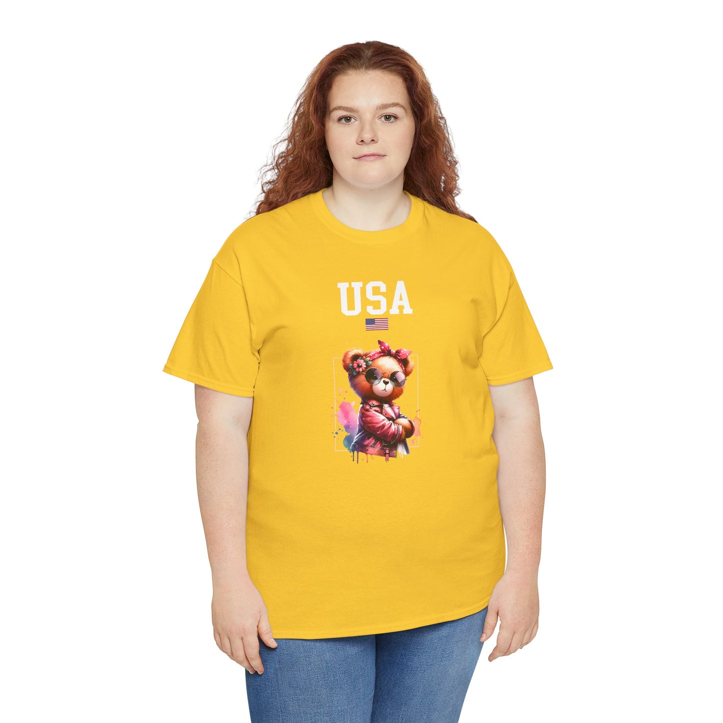 Princess Grace  TEAM USA  Unisex Heavy Cotton Tee