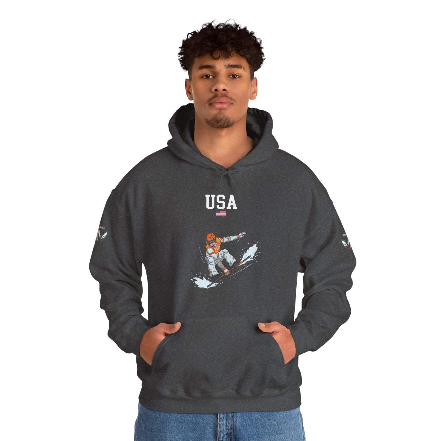 Princess Grace  TEAM USA  Unisex Heavy Blend  Hooded Sweatshirt