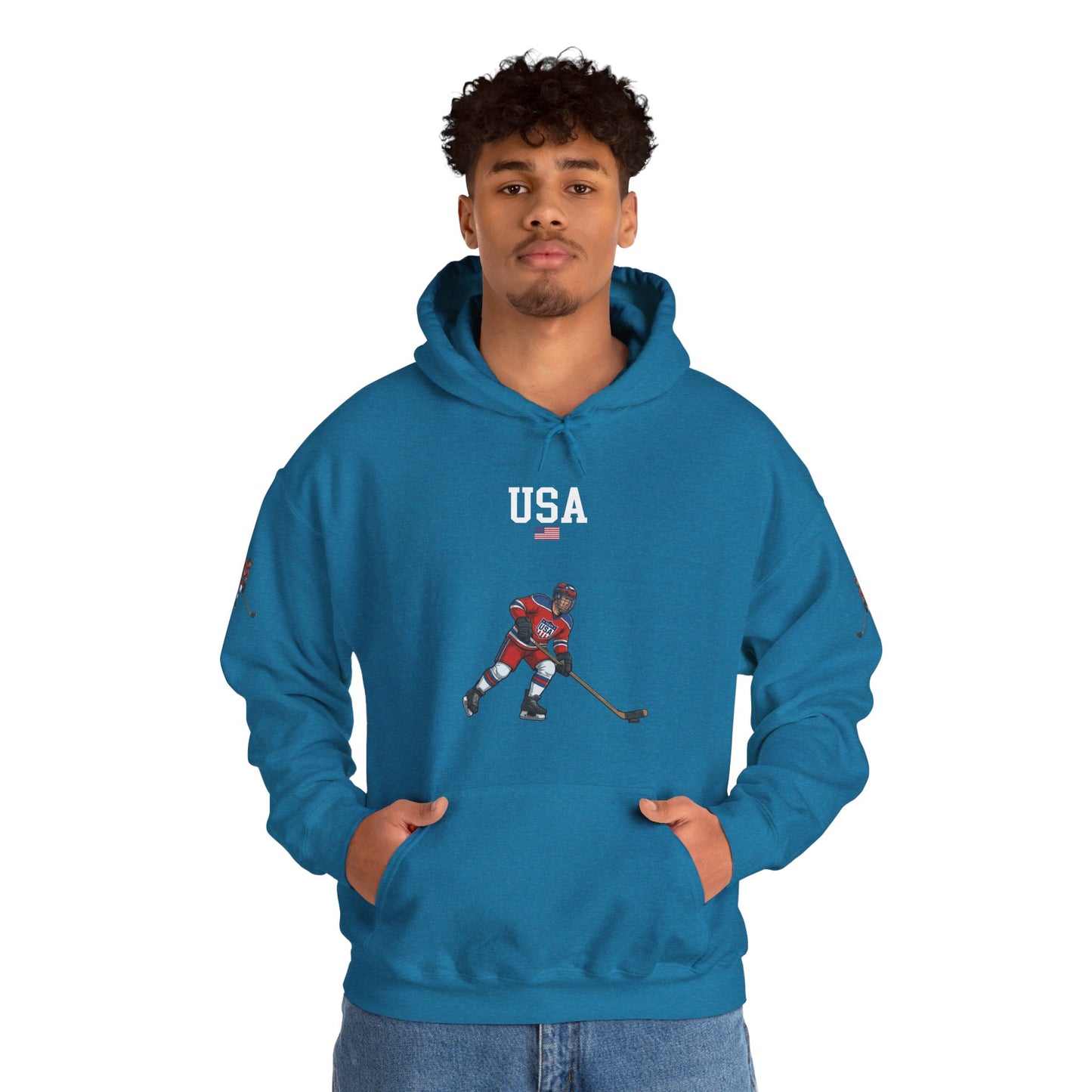 Princess Grace  TEAM USA  Unisex Heavy Blend Hooded Sweatshirt