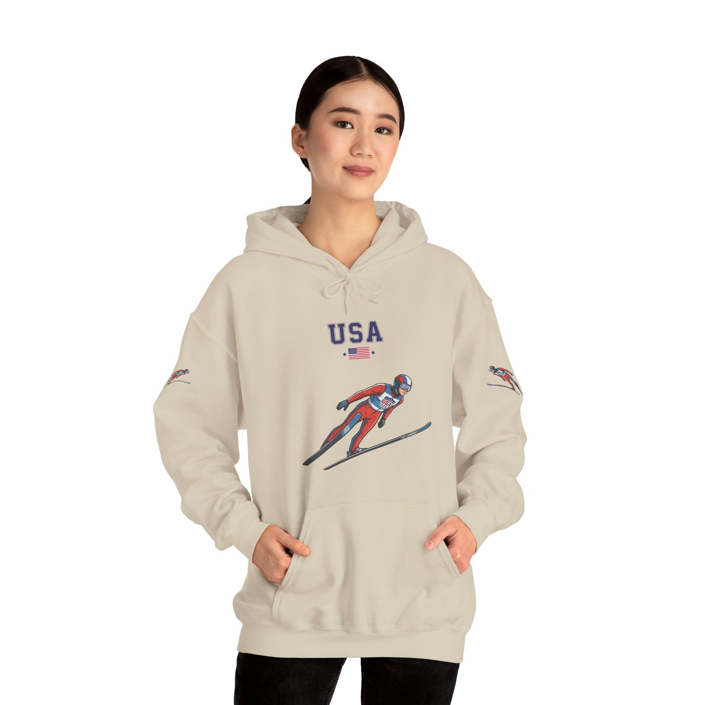 Princess Grace  TEAM USA  Unisex Heavy Blend Hooded Sweatshirt