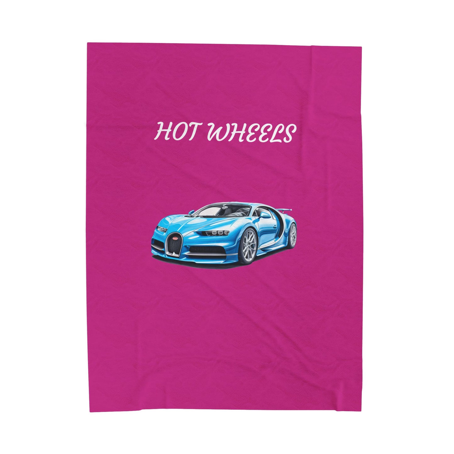 Princess Grace  Hot Wheels Velveteen Plush Blanket  Cozy Racing Themed Throw for Car Enthusiasts