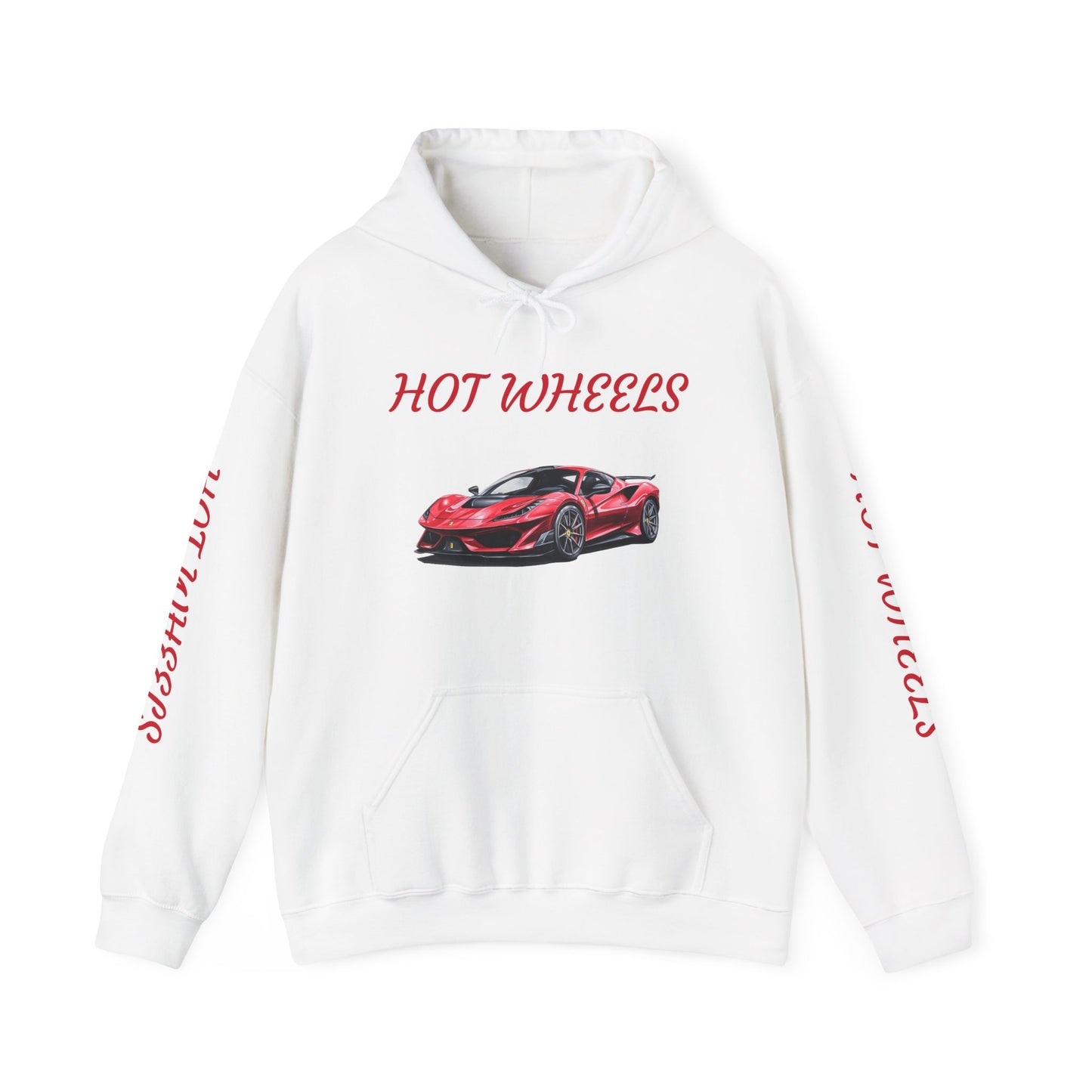 Princess Grace  Hot Wheels Unisex Heavy Blend Hooded Sweatshirt Perfect for Car Enthusiasts and Collectors