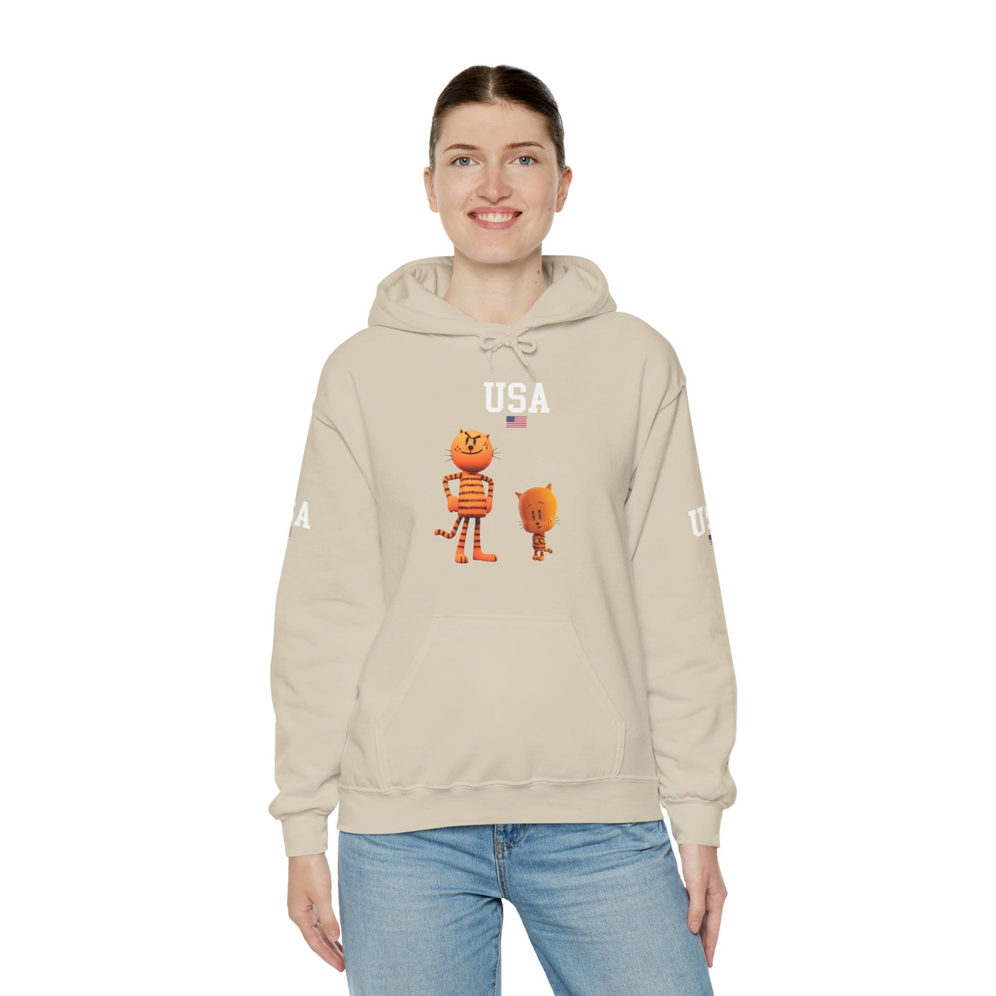 Princess Grace  TEAM USA  Unisex Heavy Blend  Hooded Sweatshirt