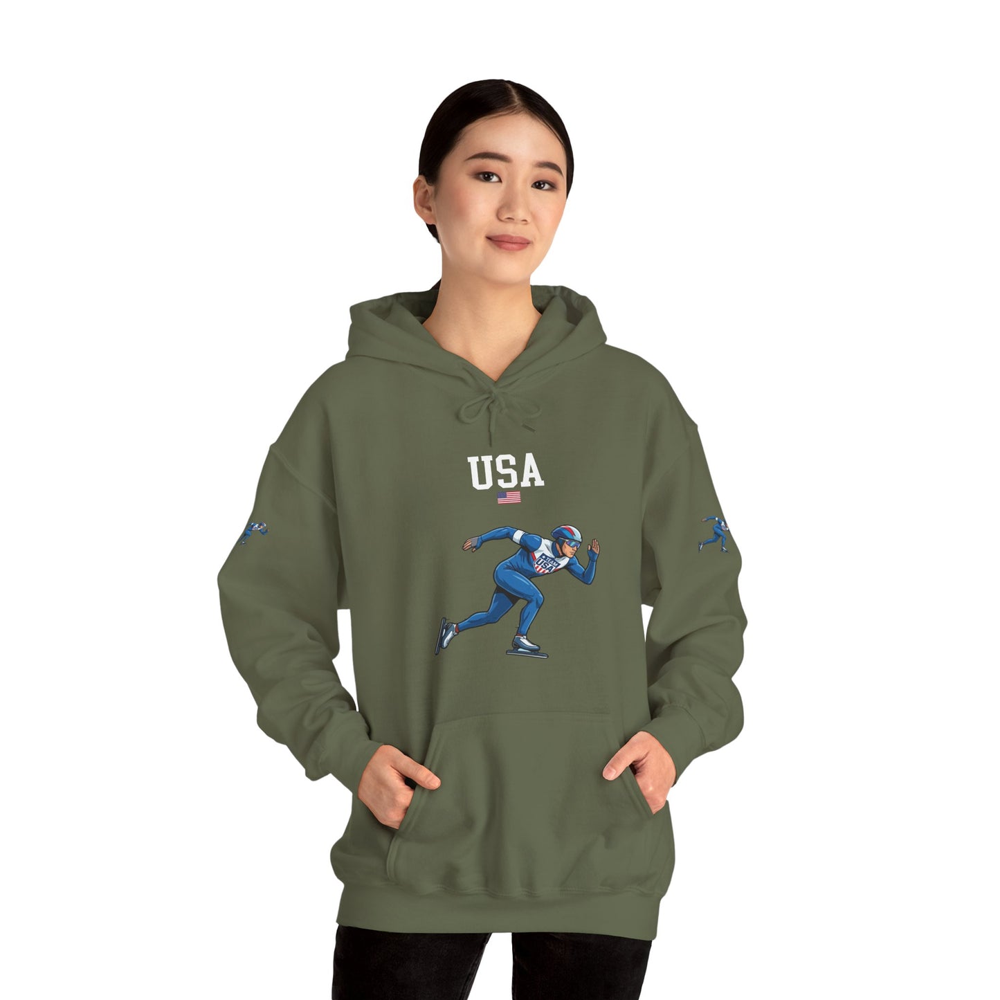 Princess Grace  TEAM USA  Unisex Heavy Blend  Hooded Sweatshirt