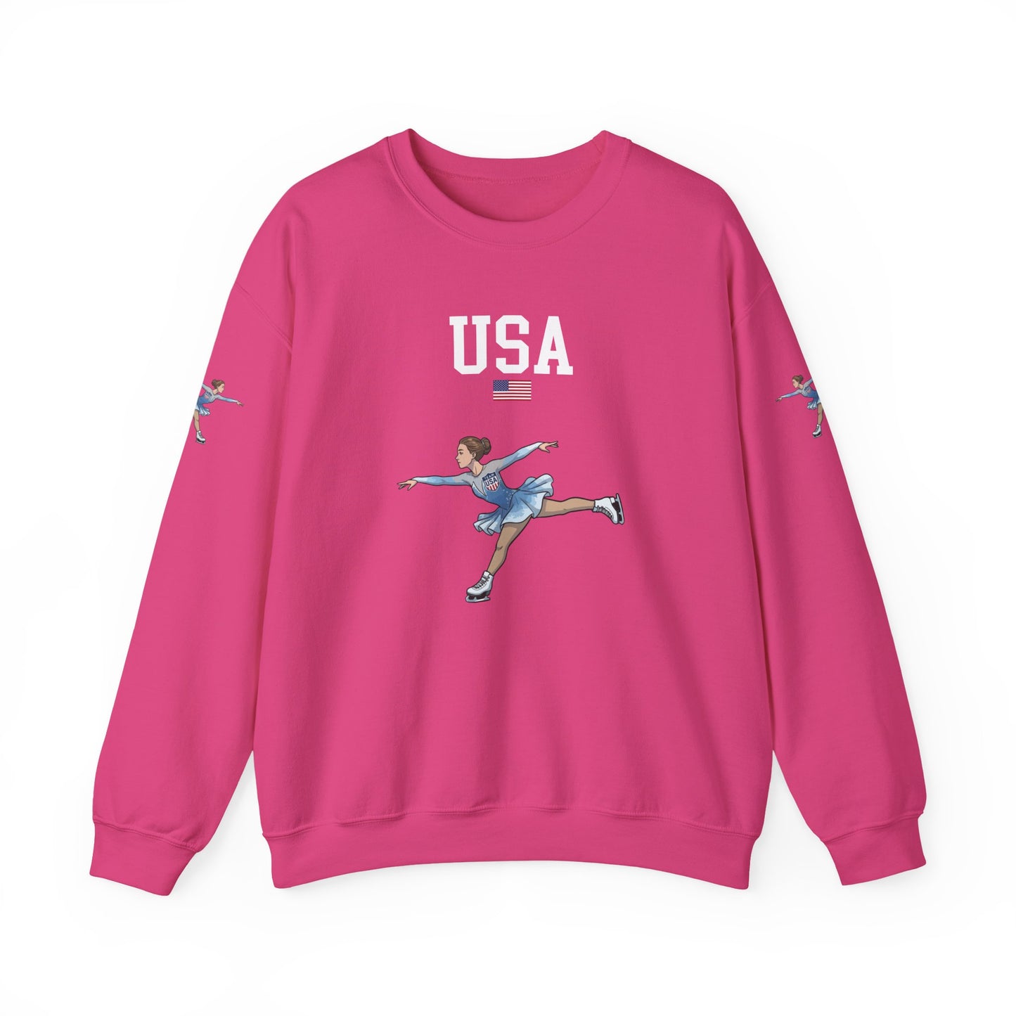 Princess Grace  TEAM USA  Unisex Heavy Blend  Crewneck Sweatshirt