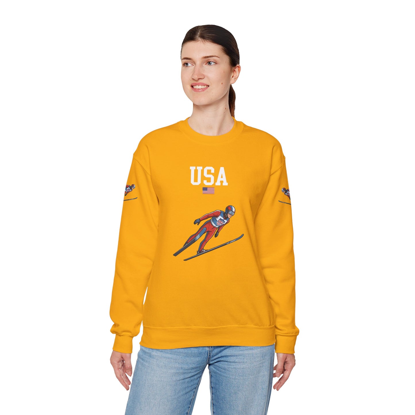 Princess Grace  TEAM USA  Unisex Heavy Blend  Crewneck Sweatshirt