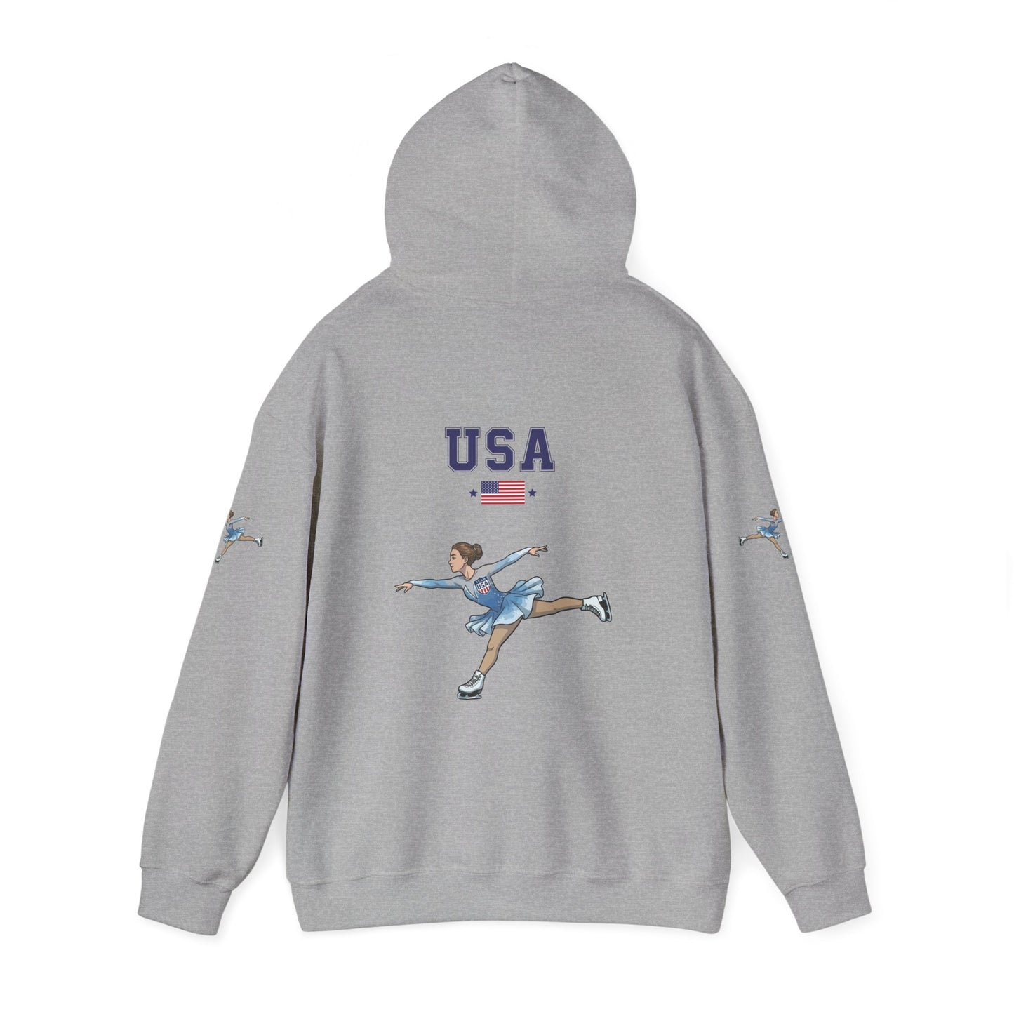 Princess Grace  TEAM USA  Unisex Heavy Blend Hooded Sweatshirt