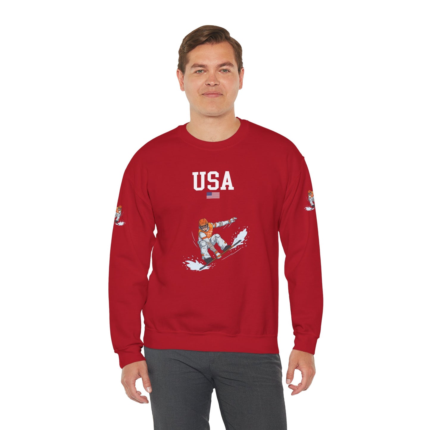Princess Grace  TEAM USA  Unisex Heavy Blend  Crewneck Sweatshirt