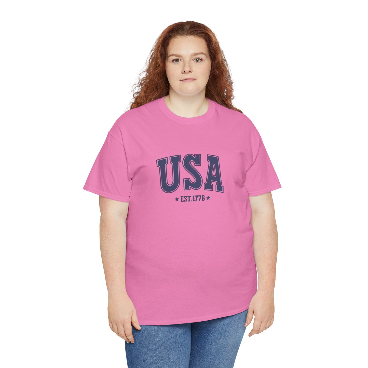 Princess Grace  TEAM USA   Unisex Heavy  Cotton Tee