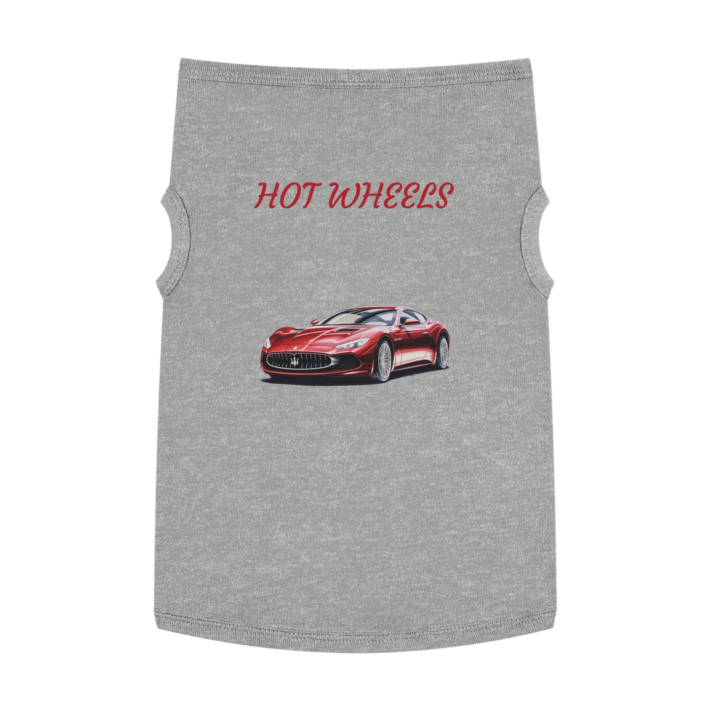 Princess Grace  Trendy Hot Wheels Pet Tank Top for Car Enthusiast Dogs