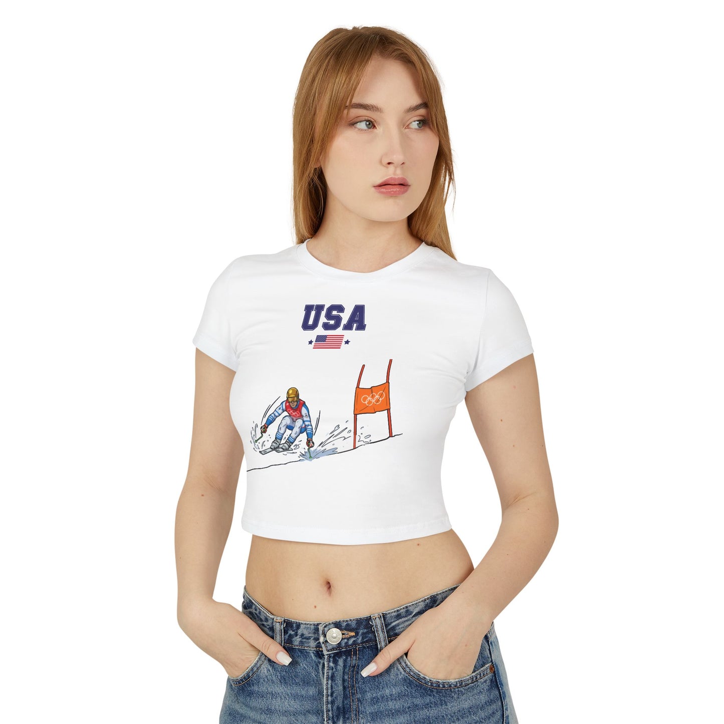 Princess Grace  TEAM USA  Women's Baby Tee