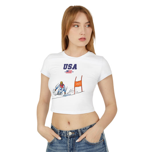 Princess Grace  TEAM USA  Women's Baby Tee