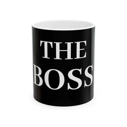 Princess Grace  Boss Coffee Mug  Stylish 11oz & 15oz Ceramic Cup for Office & Home