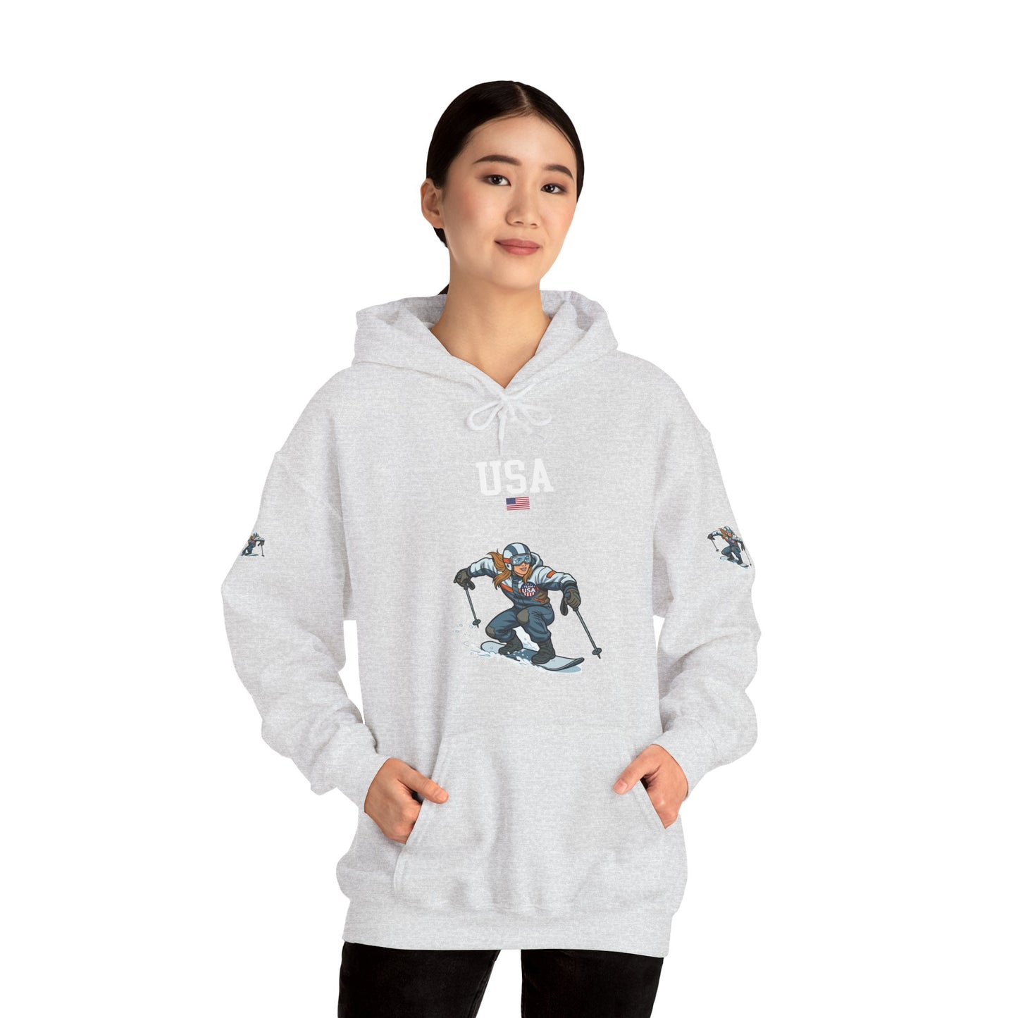 Princess Grace  TEAM USA  Unisex Heavy Blend Hooded Sweatshirt