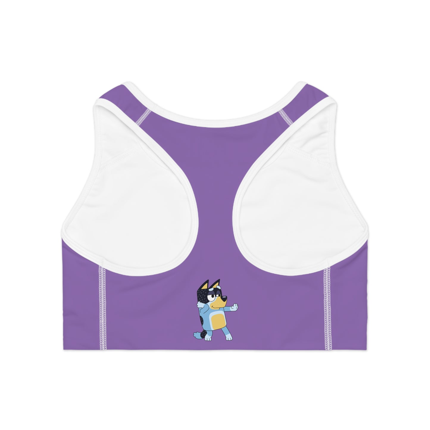 Princess Grace   Bluey Sports Bra for Comfortable Activewear for Playtime and Sports