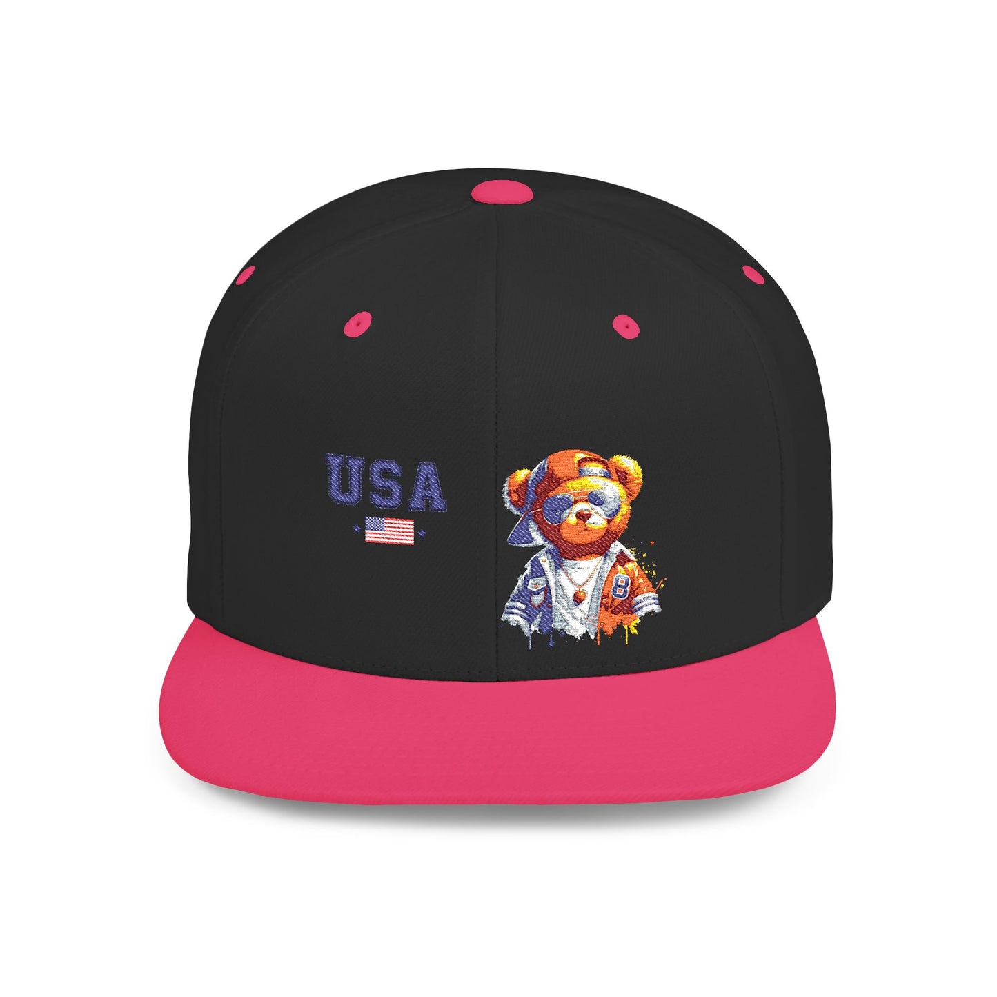 Princess Grace  TEAM USA  Flat Bill Snapback Hat