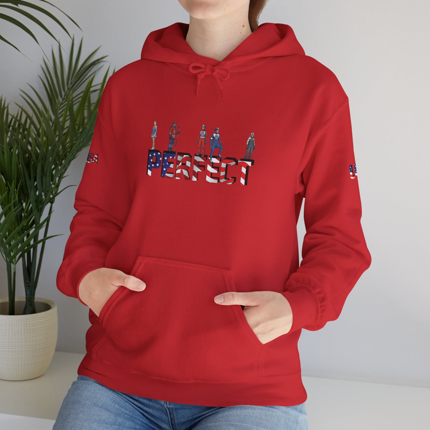 Princess Grace  TEAM USA  Unisex Heavy Blend  Hooded Sweatshirt