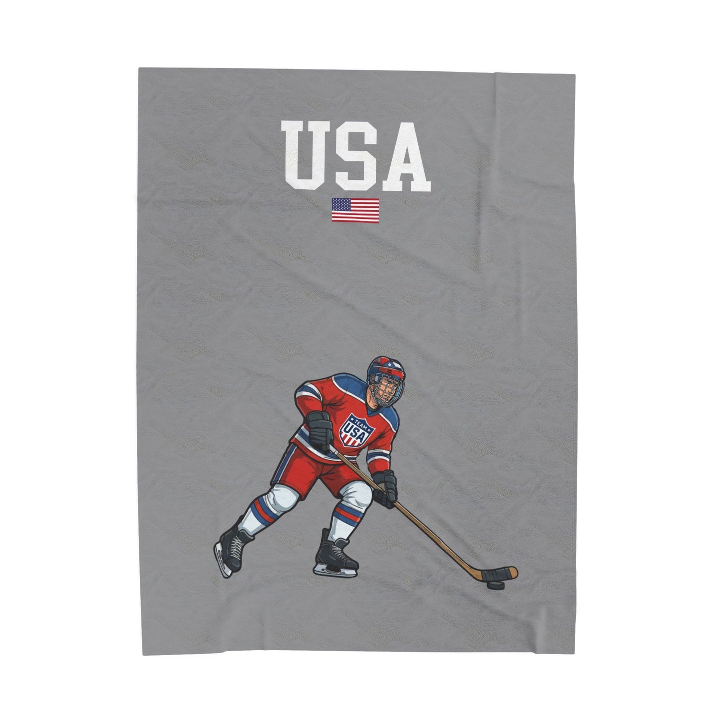 Princess Grace  TEAM USA  Velveteen Plush Blanket