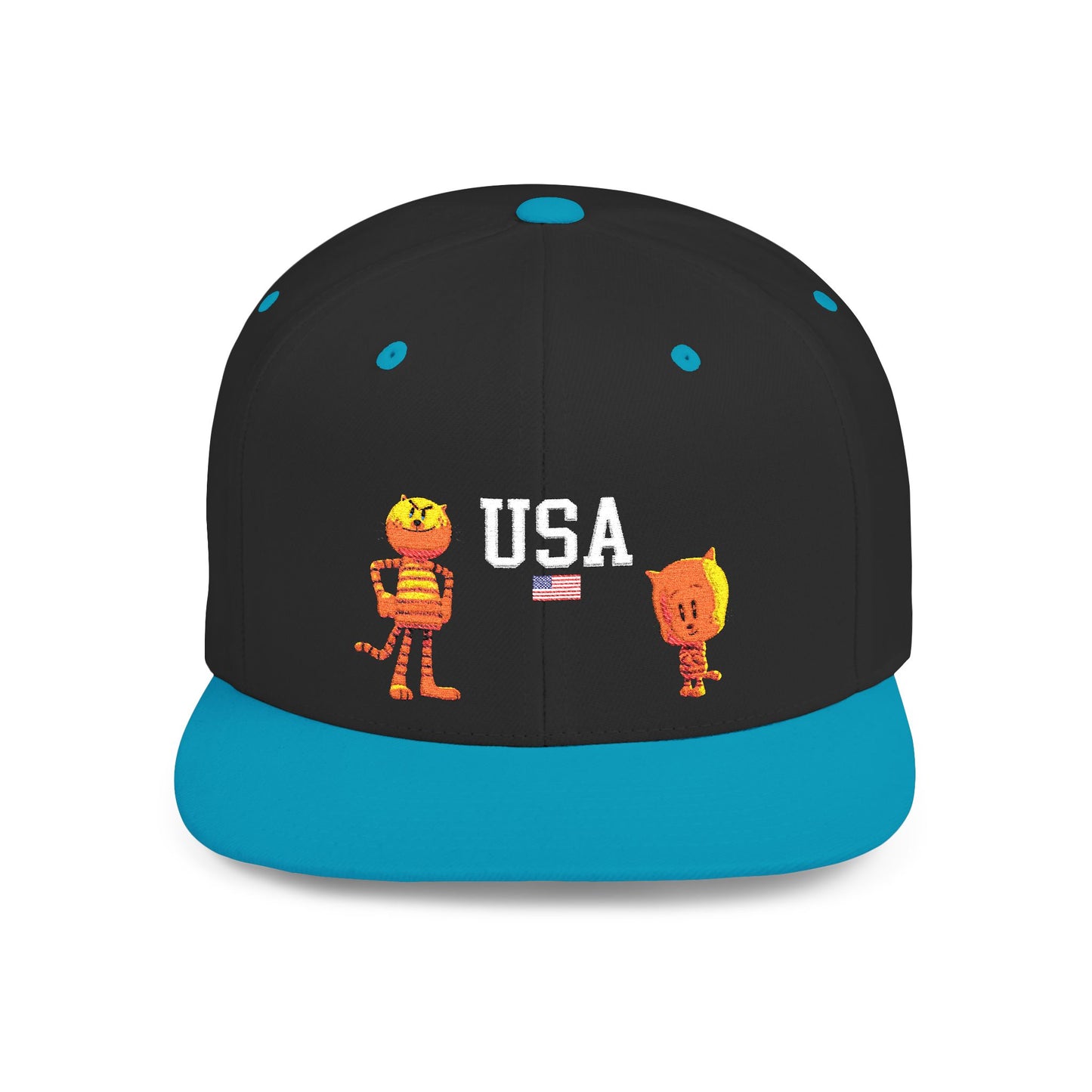 Princess Grace  TEAM USA  Flat Bill Snapback Hat