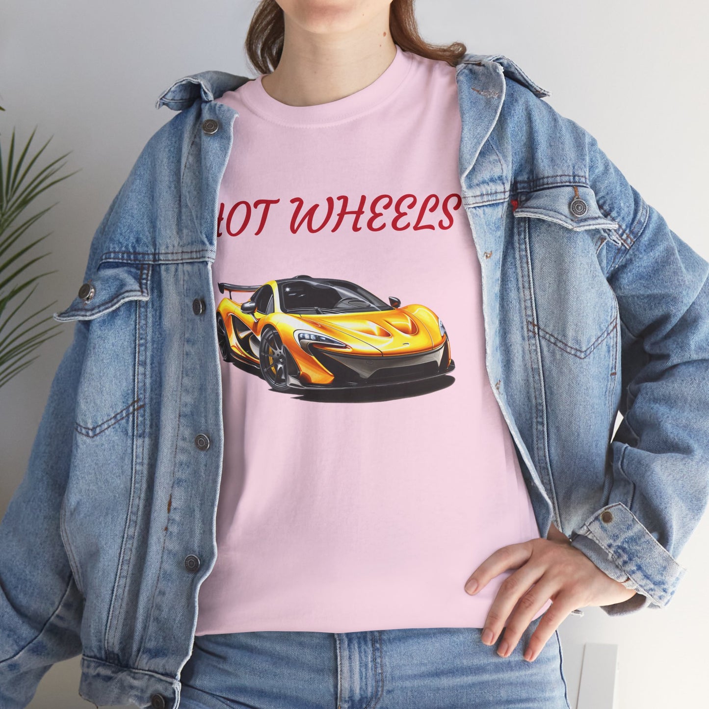 Princess Grace  Hot Wheels Unisex Heavy Cotton Tee Perfect for Car Enthusiasts