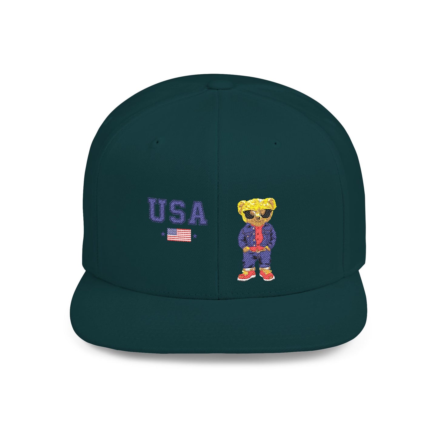 Princess Grace  TEAM USA  Flat Bill Snapback Hat