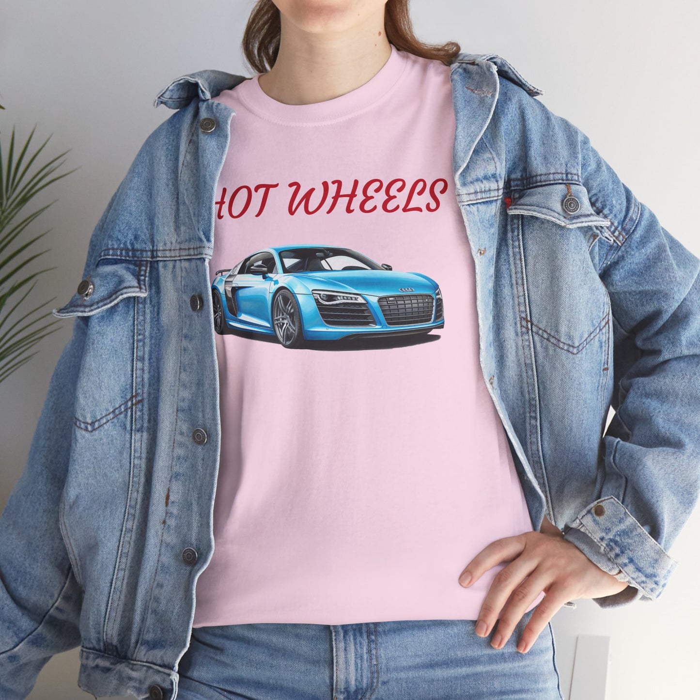 Princess Grace  Hot Wheels Unisex Heavy Cotton Tee Classic Car Graphic Shirt